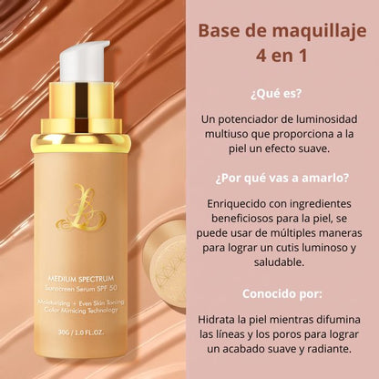 Base de maquillaje 4 en 1